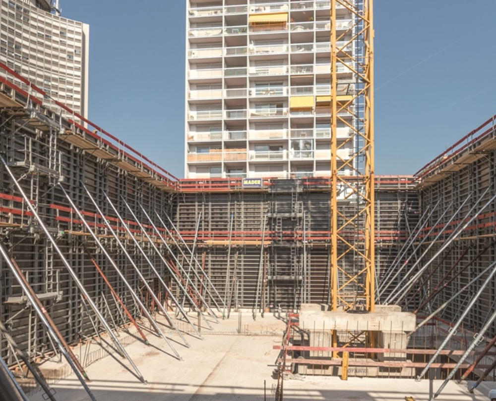 NOEtop – innovative Stahlrahmenschalung