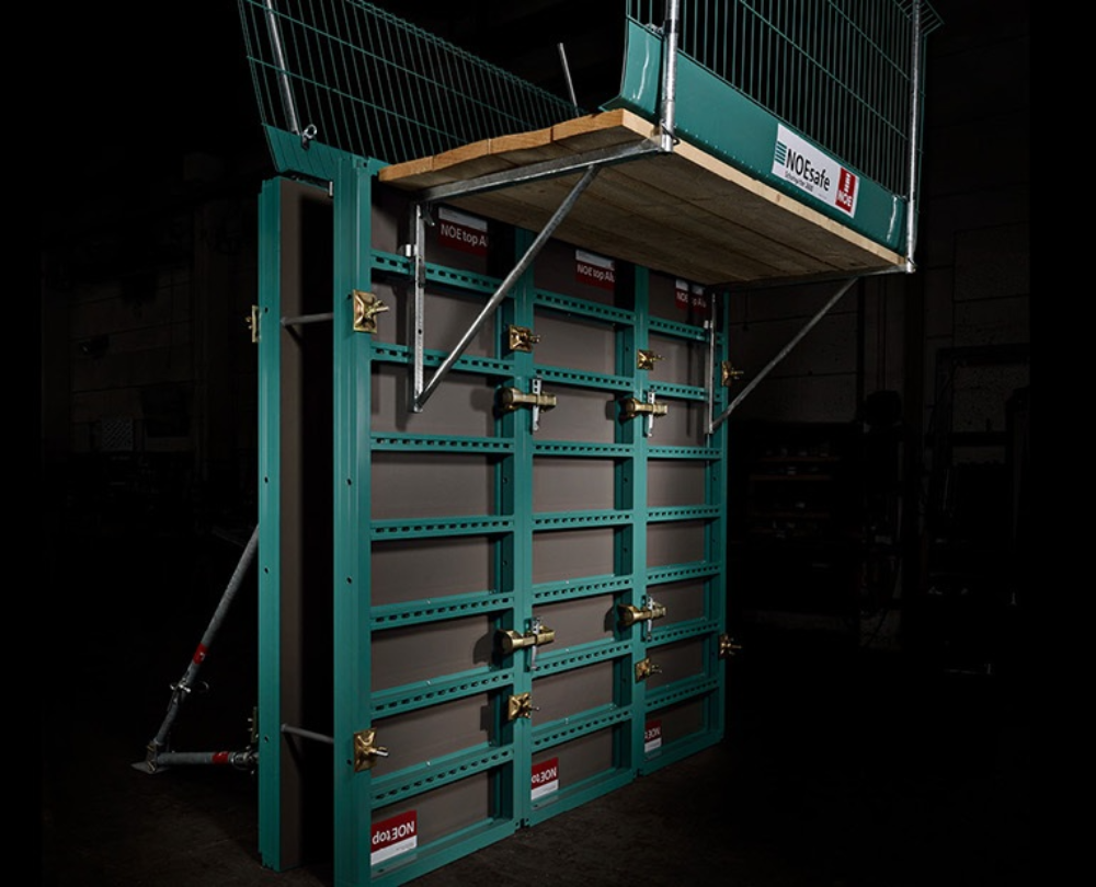 NOEtop Alu – eigenständige Handschalung