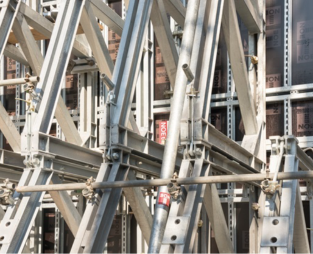 NOE Abstützbock HBF – modulares System für Bauhöhen bis 10,00 m