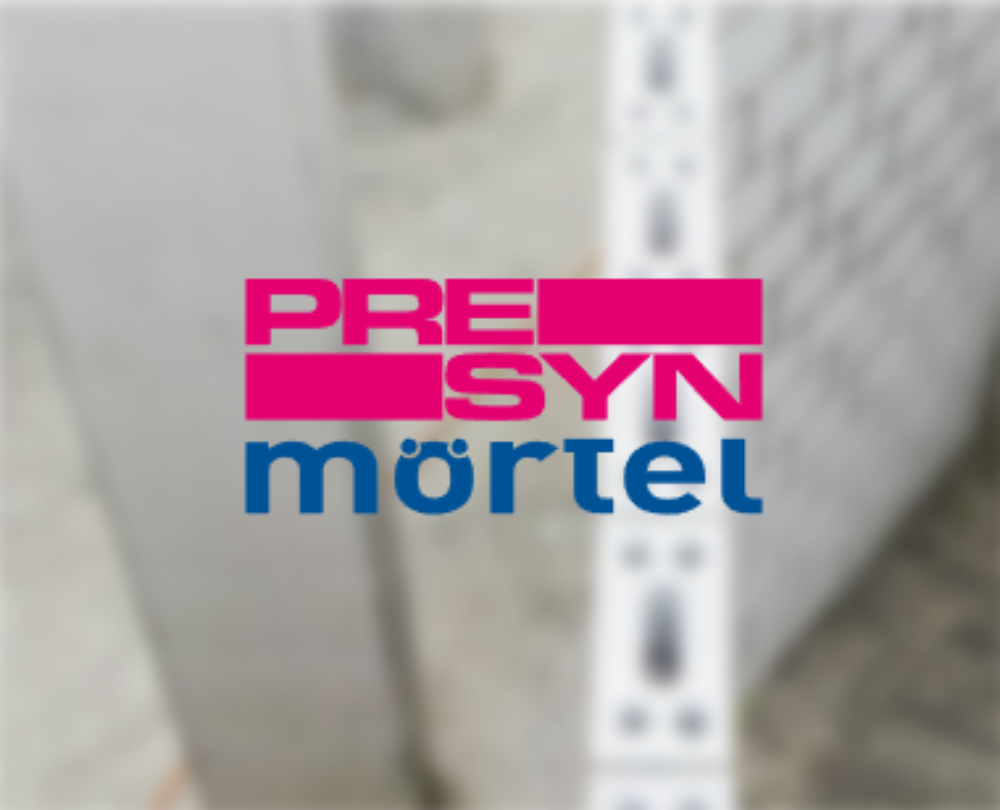 Presyn Mörtel. Der perfekte Mauermörtel.